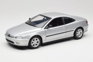Peugeot 406 Coupé Argent Gate 1:18 01024 Métal Moulé