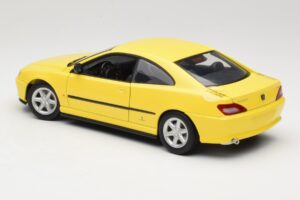Peugeot 406 Coupé Jaune Gate 1:18 01022 Métal Moulé — image 7 sur 8
