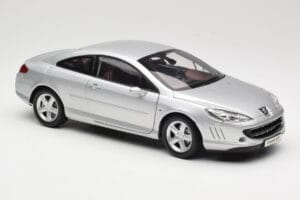 Peugeot 407 Coupe Argent Norev 1:18 184747 Métal Moulé — image 6 sur 8