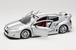Peugeot 407 Racing Argent Solido 1:18 90642 Métal Moulé — image 2 sur 8