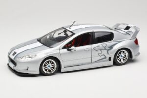 Peugeot 407 Racing Argent Solido 1:18 90642 Métal Moulé