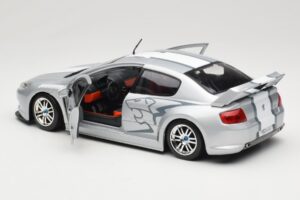 Peugeot 407 Racing Argent Solido 1:18 90642 Métal Moulé — image 5 sur 8