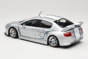 Peugeot 407 Racing Argent Solido 1:18 90642 Métal Moulé — image 7 sur 8