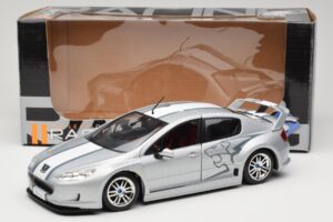 Peugeot 407 Racing Argent Solido 1:18 90642 Métal Moulé — image 8 sur 8