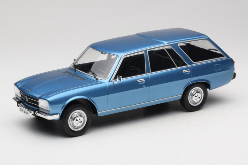 Peugeot 504 Break Bleu MCG 1:18 MCG18213 Métal Moulé