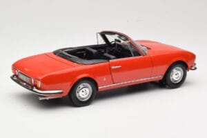 Peugeot 504 Cabriolet Rouge Norev 1:18 184754 Métal Moulé — image 3 sur 8
