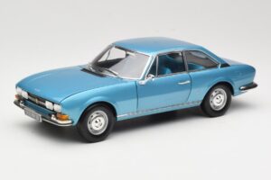 Peugeot 504 Coupe Bleu Norev 1:18 184755 Métal Moulé