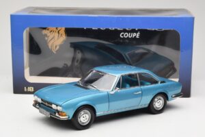 Peugeot 504 Coupe Bleu Norev 1:18 184755 Métal Moulé — image 8 sur 8