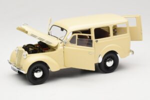 Peugeot Partner Moka Brown Norev 1:18 184894 Métal Moulé — image 2 sur 8