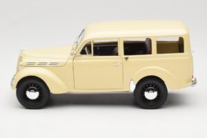 Peugeot Partner Moka Brown Norev 1:18 184894 Métal Moulé — image 4 sur 8