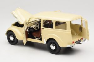 Peugeot Partner Moka Brown Norev 1:18 184894 Métal Moulé — image 5 sur 8