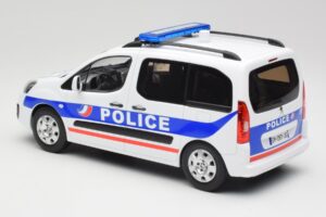 Peugeot Partner Police Bleu Norev 1:18 184891 Métal Moulé — image 5 sur 6