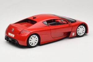 Peugeot RC Carreau Concept Rouge Solido 1:18 8151 Métal Moulé — image 3 sur 8
