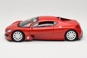 Peugeot RC Carreau Concept Rouge Solido 1:18 8151 Métal Moulé — image 4 sur 8