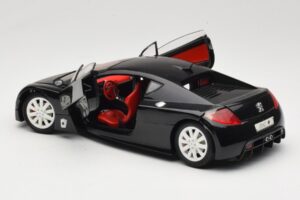 Peugeot RC Pique Noir Solido 1:18 8147 Métal Moulé — image 5 sur 8