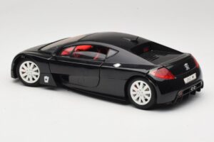 Peugeot RC Pique Noir Solido 1:18 8147 Métal Moulé — image 7 sur 8