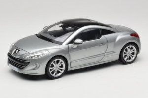 Peugeot RCZ Mercury Grey Norev 1:18 184875 Métal Moulé