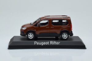 Peugeot Rifter Cuivre Métallique Norev 1:43 479060 Métal Moulé