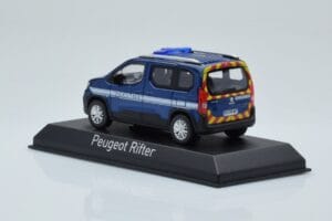Peugeot Rifter Gendarmerie Otremer Bleu Norev 1:43 479064 Métal Moulé — image 3 sur 4