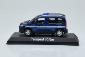 Peugeot Rifter Gendarmerie Otremer Bleu Norev 1:43 479064 Métal Moulé