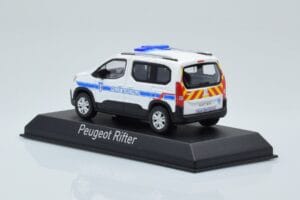 Peugeot Rifter Police Municipale Blanc Norev 1:43 479067 Métal Moulé — image 3 sur 4
