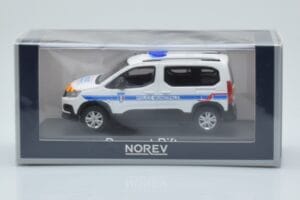 Peugeot Rifter Police Municipale Blanc Norev 1:43 479067 Métal Moulé — image 4 sur 4