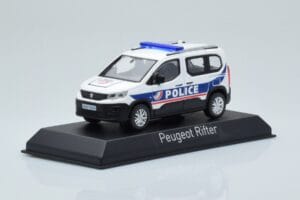 Peugeot Rifter Police Nationale Blanc Norev 1:43 479065 Métal Moulé — image 2 sur 4