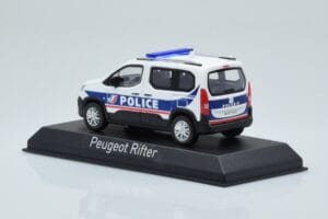 Peugeot Rifter Police Nationale Blanc Norev 1:43 479065 Métal Moulé — image 3 sur 4