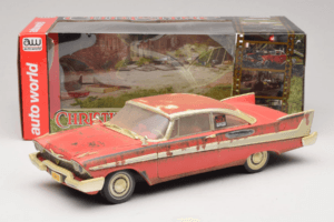 Plymouth Fury Rouge Christine Version Sale Auto World 1:18 AWSS119/06 Métal Moulé — image 8 sur 8