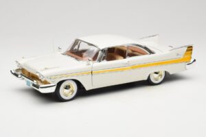 Plymouth Fury Blanc Anson 1:18 30398 Métal Moulé