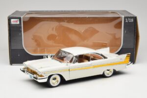 Plymouth Fury Blanc Anson 1:18 30398 Métal Moulé — image 8 sur 8