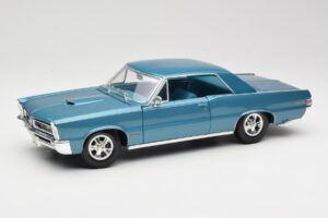 Pontiac GTO Hurst Edition Bleu Maisto 1:18 531885 Métal Moulé