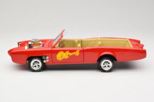 Pontiac GTO Monkeemobile Rouge ERTL 1:18 33150 Métal Moulé — image 4 sur 8