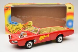 Pontiac GTO Monkeemobile Rouge ERTL 1:18 33150 Métal Moulé — image 8 sur 8