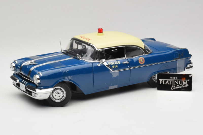 Pontiac Star Chief Voiture de Police Sun Star 1:18 5046 Métal Moulé
