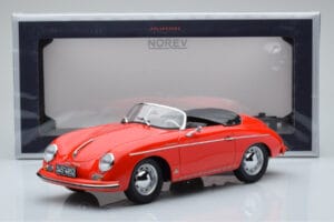 Porsche 356 Speedster Rouge Norev 1:18 187461 Métal Moulé — image 6 sur 6