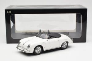Porsche 356A Speedster Blanc AUTOart 1:18 77862 Métal Moulé — image 8 sur 8