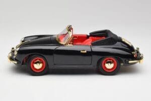Porsche 356B Cabriolet Noir Bburago 1:18 3031D Métal Moulé — image 4 sur 8