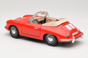 Porsche 356B Cabriolet Rouge Tchibo 1:18 45703 Métal Moulé — image 7 sur 8