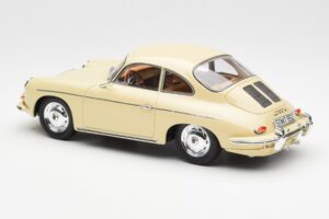 Porsche 356B Carrera 2 Ivoire GT Spirit 1:18 GT010ZM Résine — image 5 sur 6
