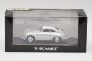 Porsche 356B Coupé Argent Minichamps 1:43 400064321 Métal Moulé — image 4 sur 4