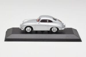 Porsche 356B Coupé Argent Minichamps 1:43 400064321 Métal Moulé