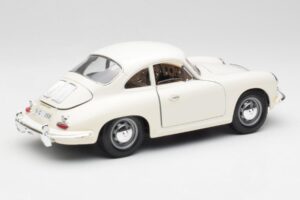 Porsche 356B Blanc Bburago 1:18 3021-M3 Métal Moulé — image 3 sur 8