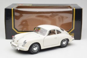 Porsche 356B Blanc Bburago 1:18 3021-M3 Métal Moulé — image 8 sur 8