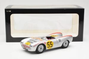 Porsche 550-1500 RS Spyder #55 H. Herrmann Carrera Panamericana 1954 AUTOart 1:18 85470 Métal Moulé — image 8 sur 8