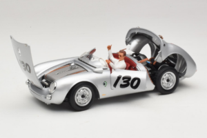Porsche 550 A Spyder Little Bastard James Dean Schuco 1:18 450033200 Métal Moulé — image 2 sur 8