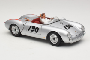 Porsche 550 A Spyder Little Bastard James Dean Schuco 1:18 450033200 Métal Moulé — image 6 sur 8