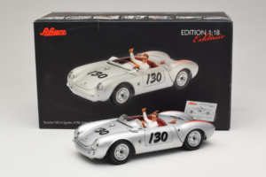 Porsche 550 A Spyder Little Bastard James Dean Schuco 1:18 450033200 Métal Moulé — image 8 sur 8