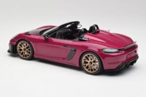 Porsche 718 982 Spyder RS Weissach Package Ruby Star Neo GT Spirit 1:18 GT486 Résine — image 5 sur 6