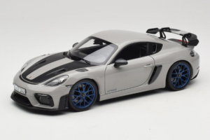 Porsche 718 Cayman 982 GT4 RS Weissach Package Chalk Norev 1:18 187253 Métal Moulé